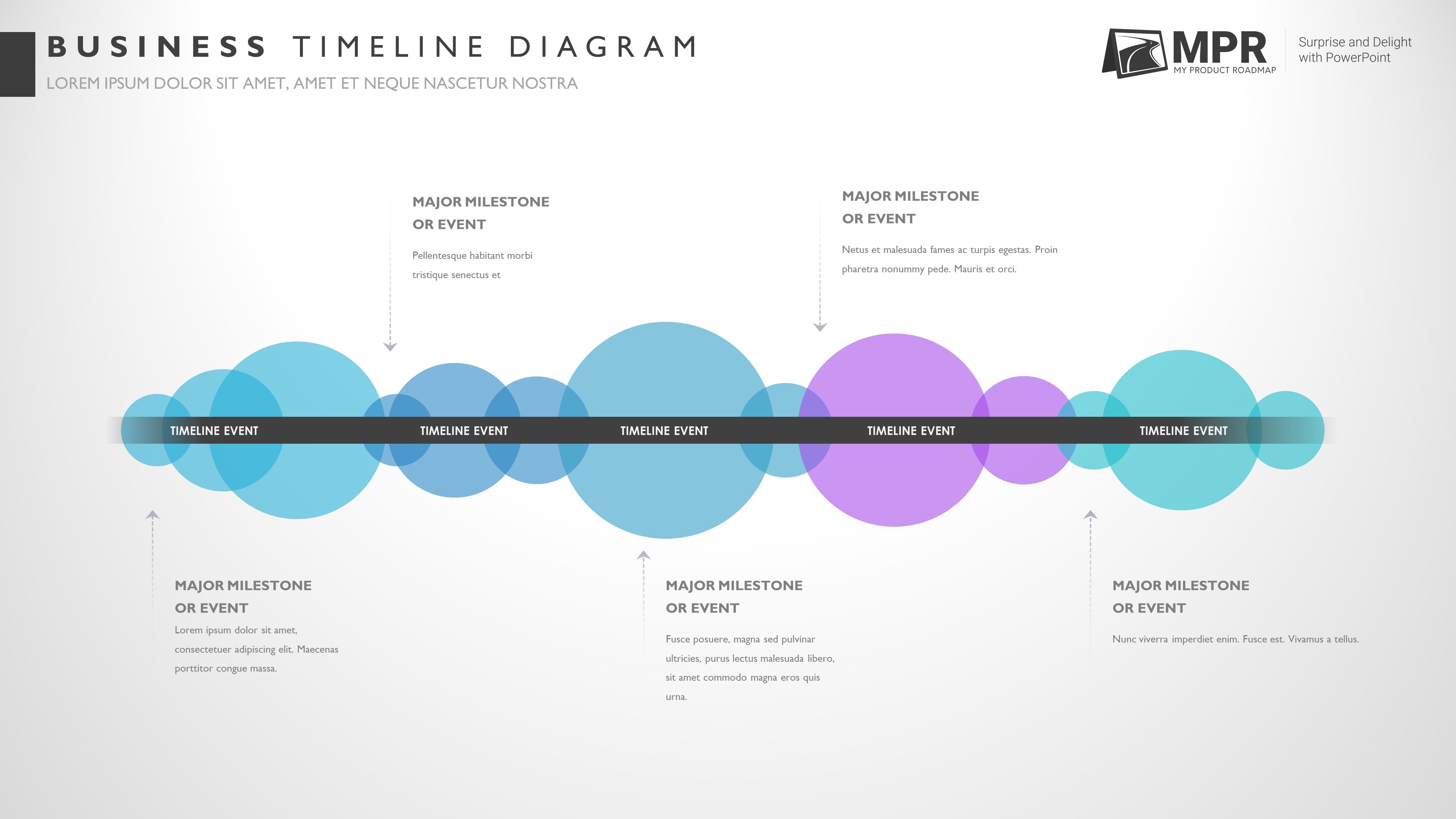 15 Phase Creative Slide  Project Timeline Templates ❘ My Product